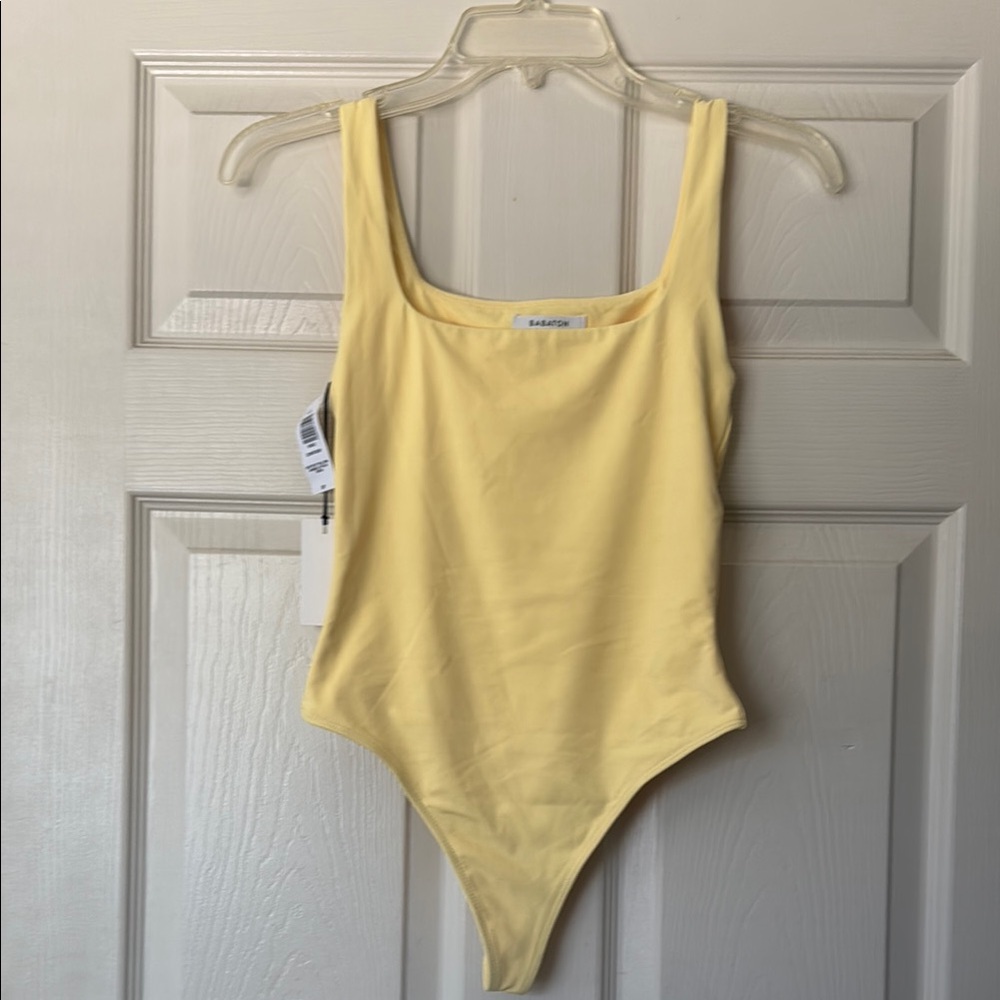 Babaton Square Contour Bodysuit Size Small